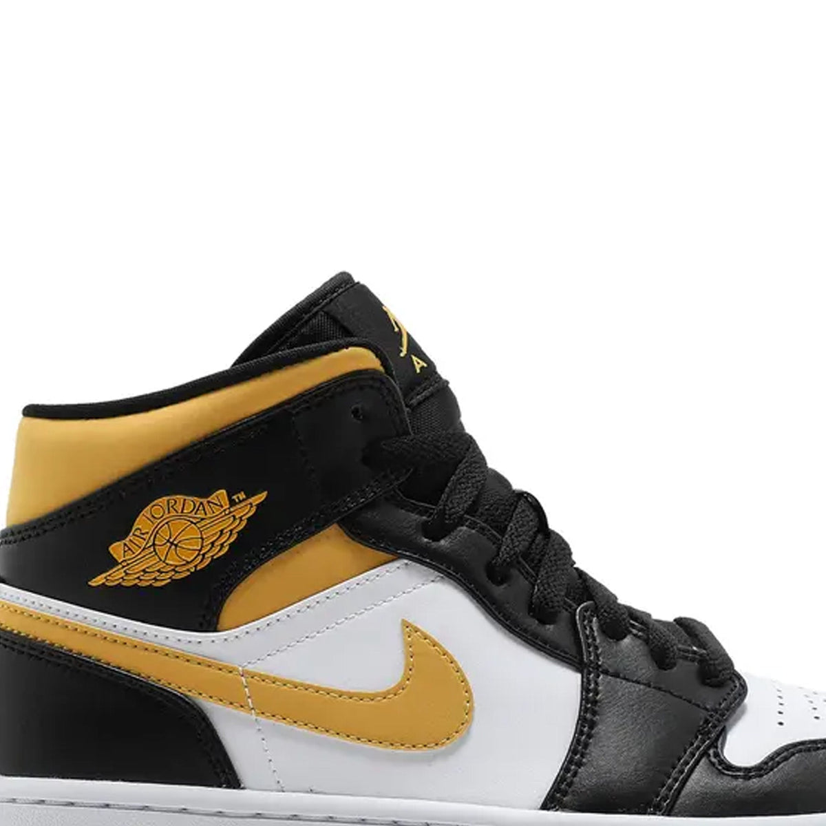Air Jordan 1 Mid 'White Pollen Black'