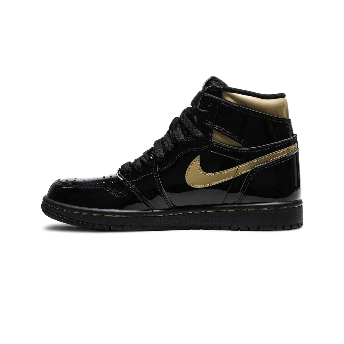 Air Jordan 1 High 'Black Metallic Gold'