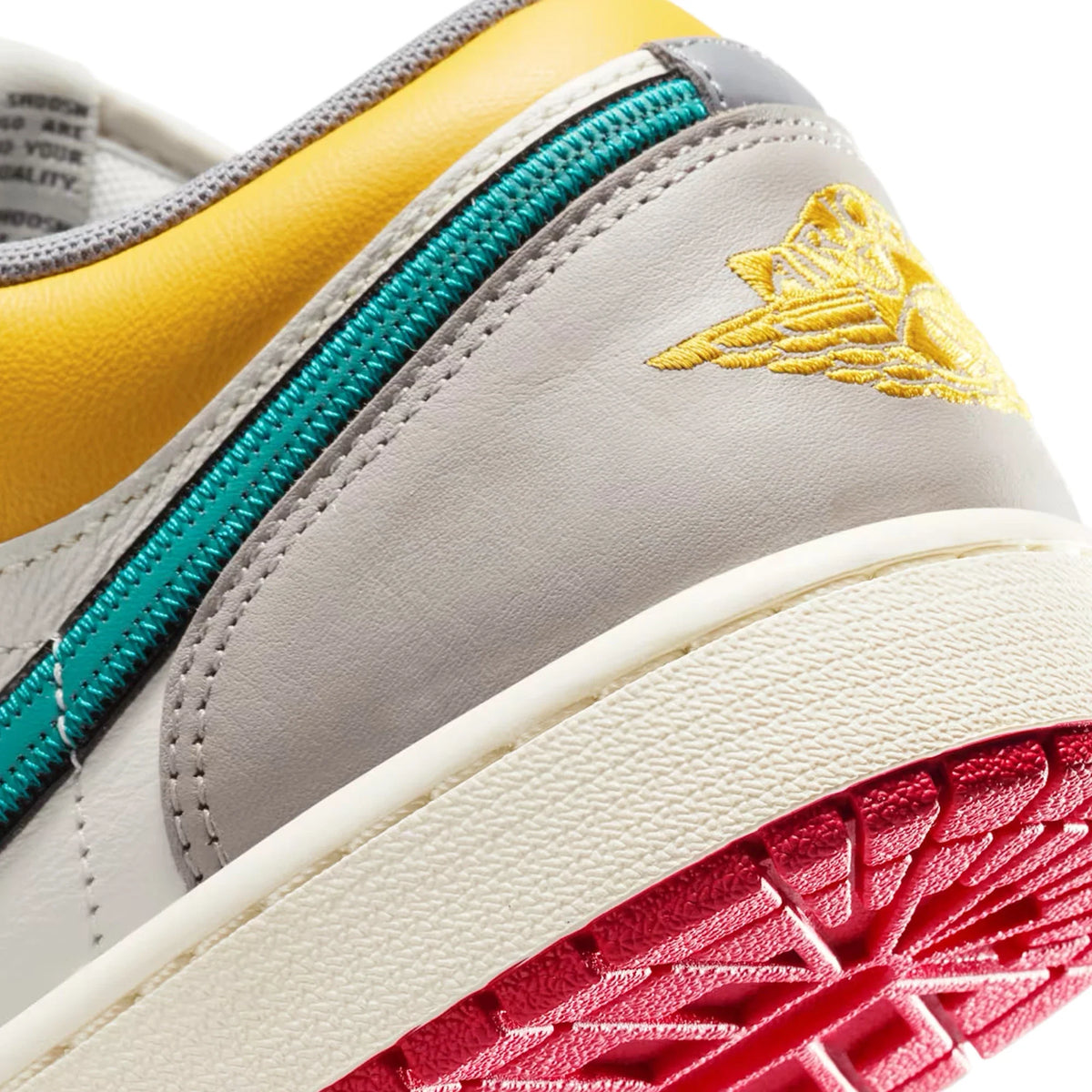 Air Jordan 1 Low Premium 'Sail Yellow Ochre' (2019)