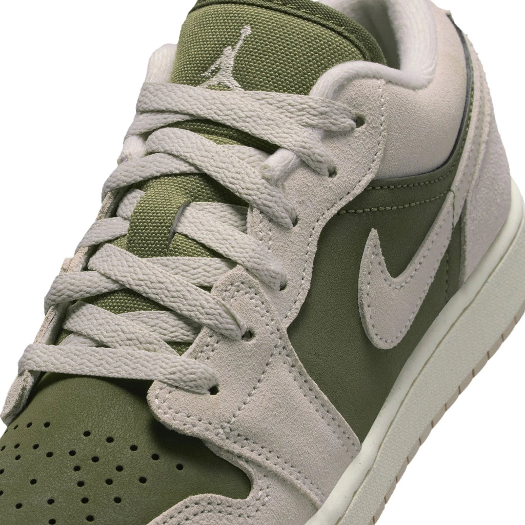 Air Jordan 1 Low SE 'Medium Olive Sail' GS (2025)