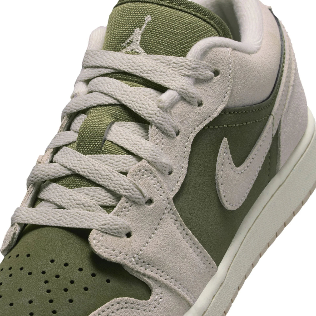 Air Jordan 1 Low SE 'Medium Olive Sail' GS (2025)