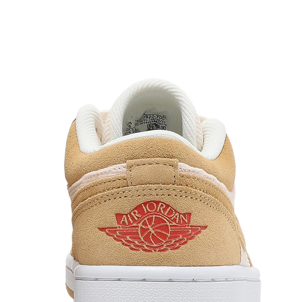 Air Jordan 1 Low SE 'Twine Orange Quartz Corduroy' Women's (2021)