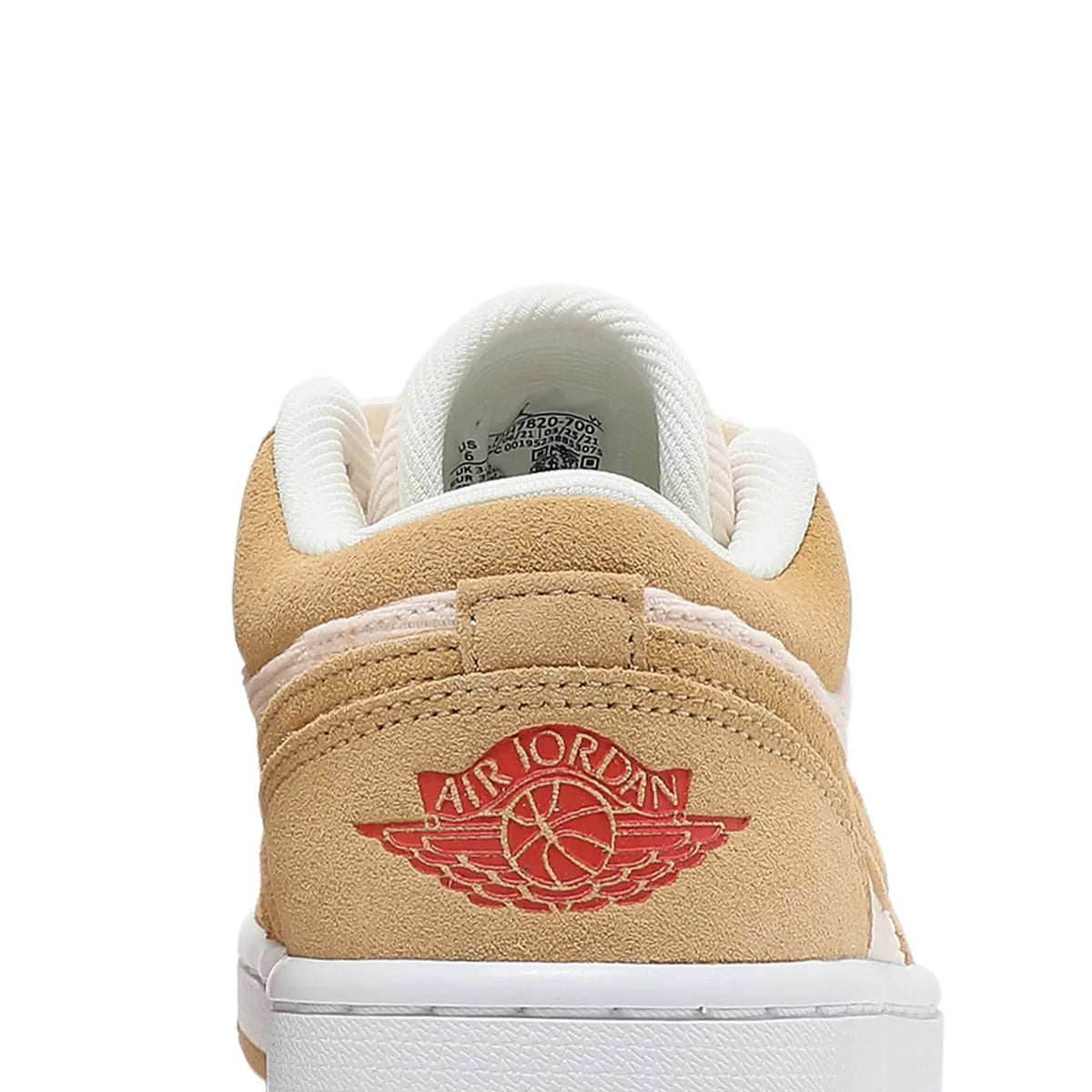 Air Jordan 1 Low SE 'Twine Orange Quartz Corduroy' Women's (2021)