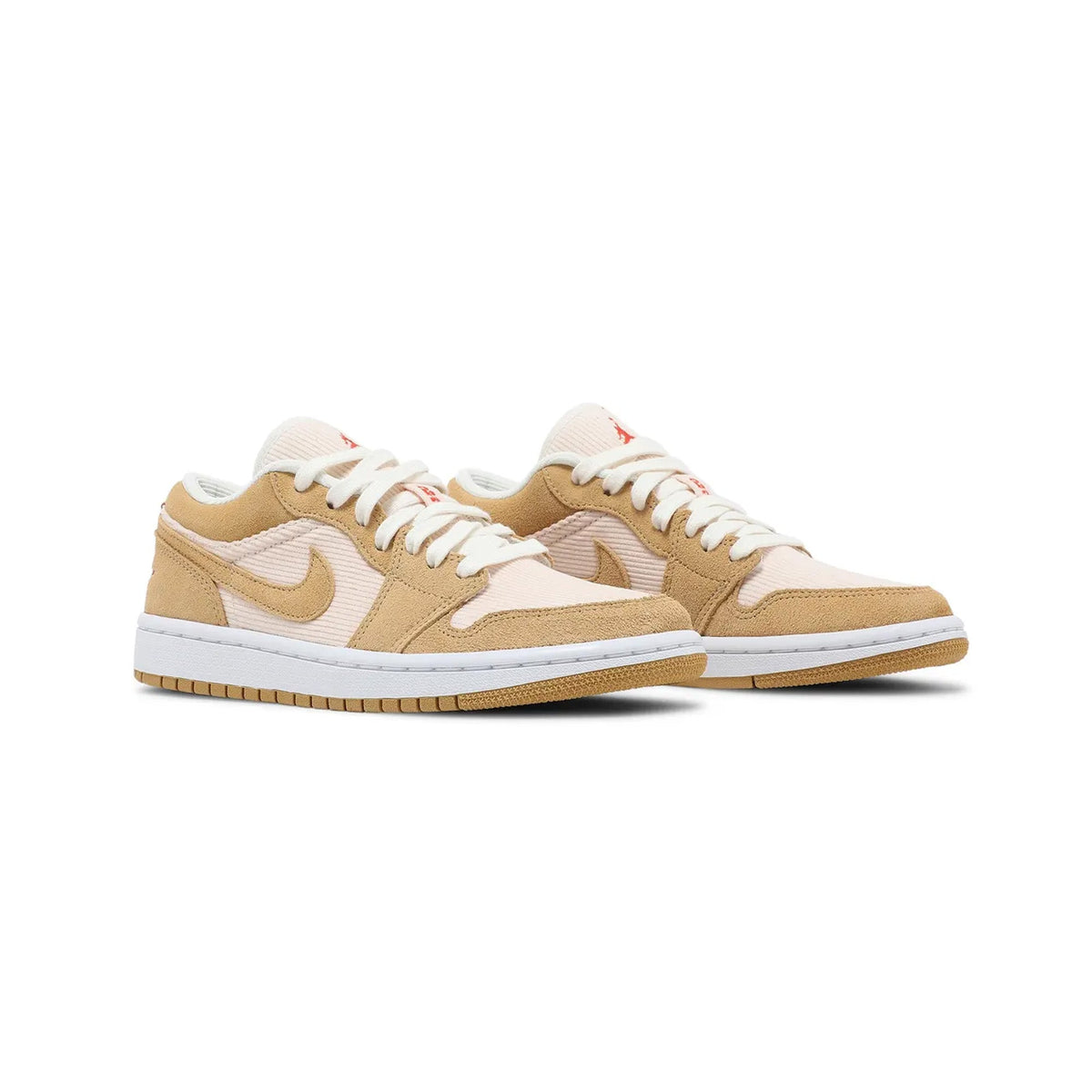 Air Jordan 1 Low SE 'Twine Orange Quartz Corduroy' Women's (2021)