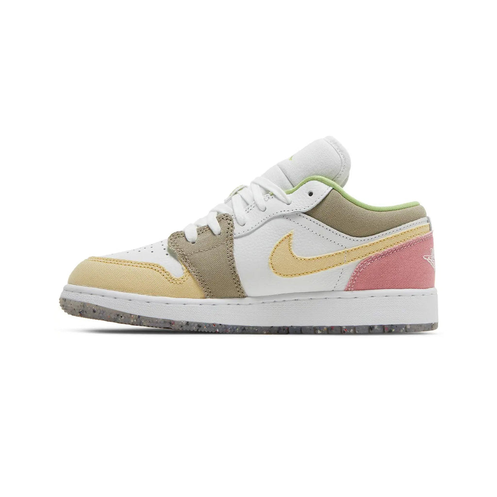 Air Jordan 1 Low 'Pastel Grind Vivid Green' GS (2021)