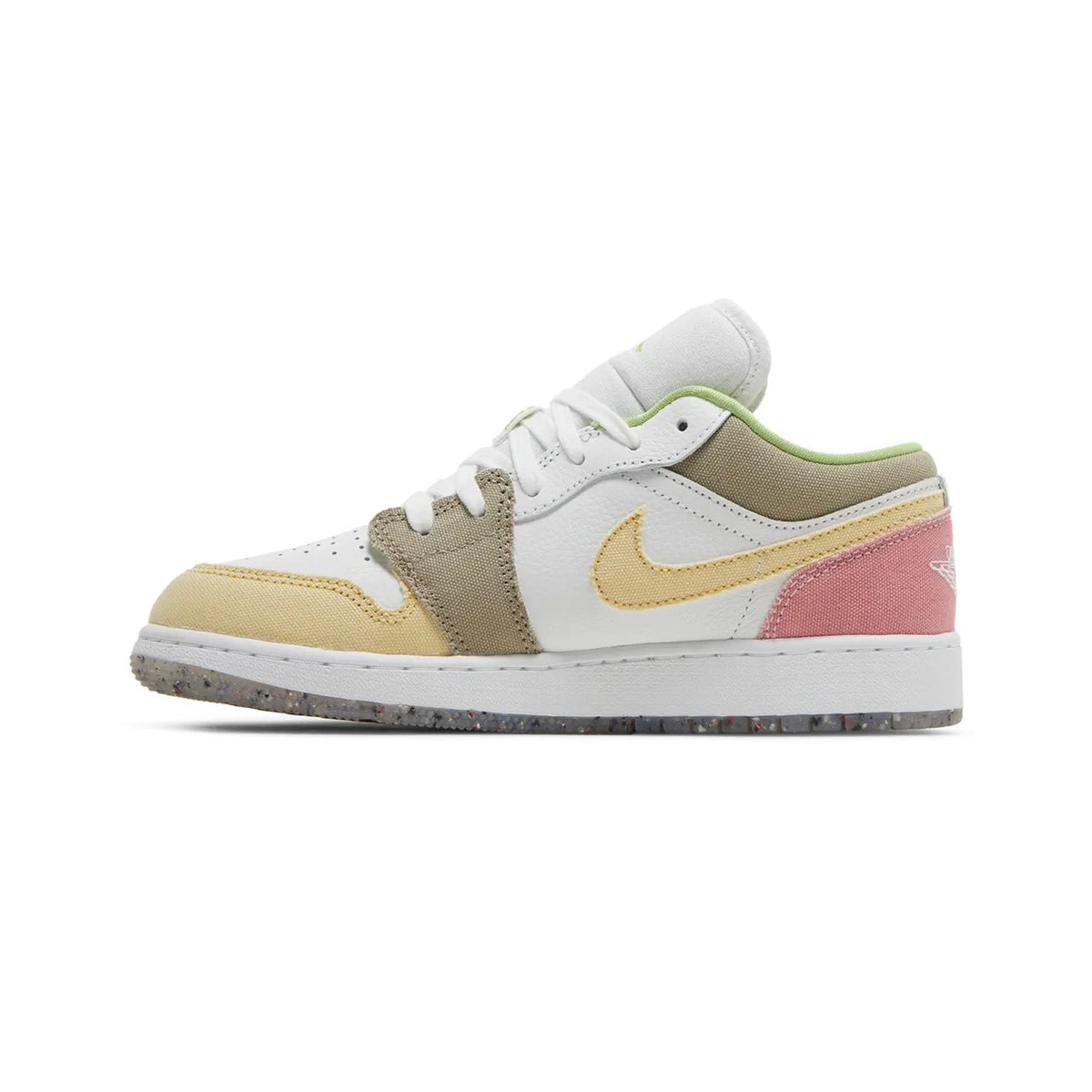 Air Jordan 1 Low 'Pastel Grind Vivid Green' GS (2021)