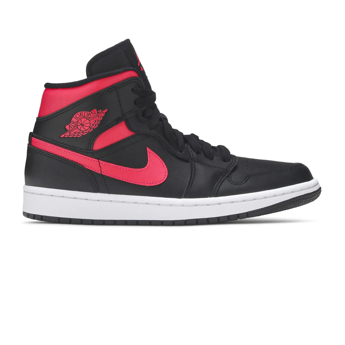 Air Jordan 1 Mid 'Black Siren Red' Women's (2021)