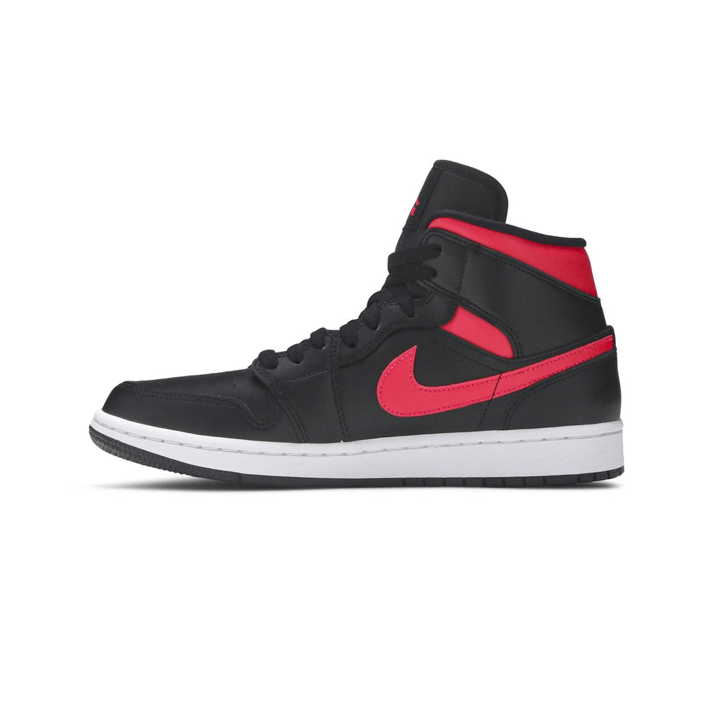 Air Jordan 1 Mid 'Black Siren Red' Women's (2021)