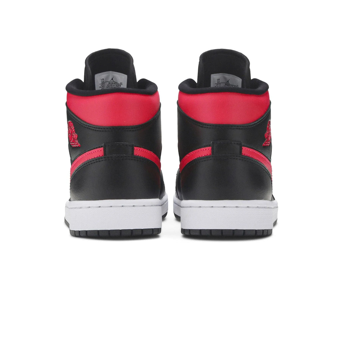 Air Jordan 1 Mid 'Black Siren Red' Women's (2021)