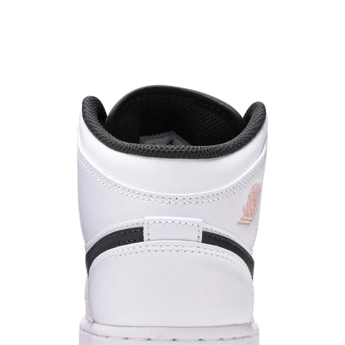 Air Jordan 1 Mid GS 'White Arctic Orange'