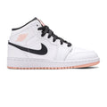 Air Jordan 1 Mid GS 'White Arctic Orange'