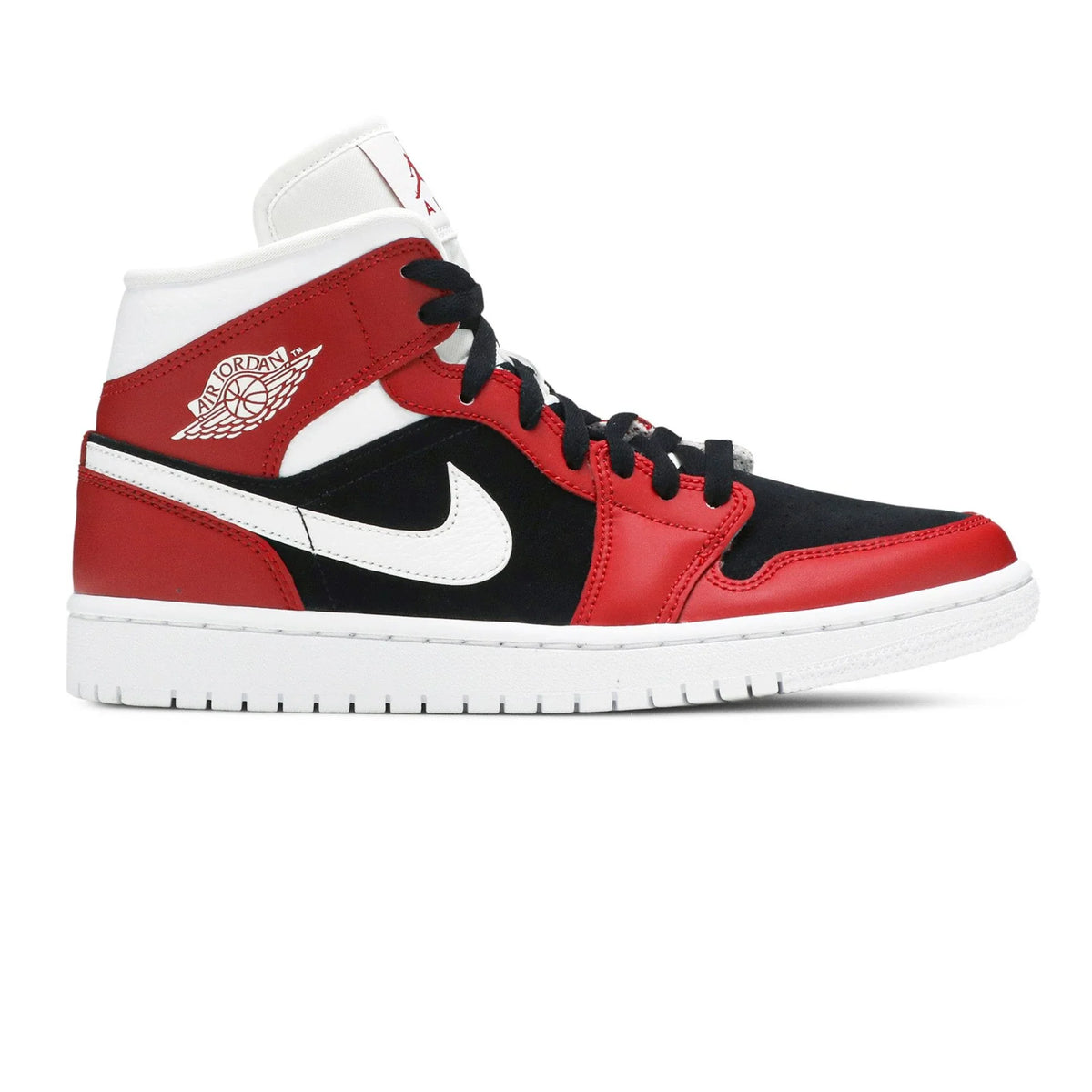 Air Jordan 1 Mid 'Gym Red Black' Women's (2020)