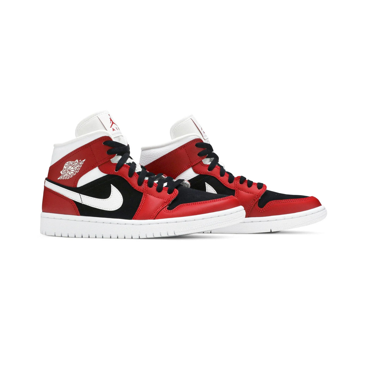 Air Jordan 1 Mid 'Gym Red Black' Women's (2020)