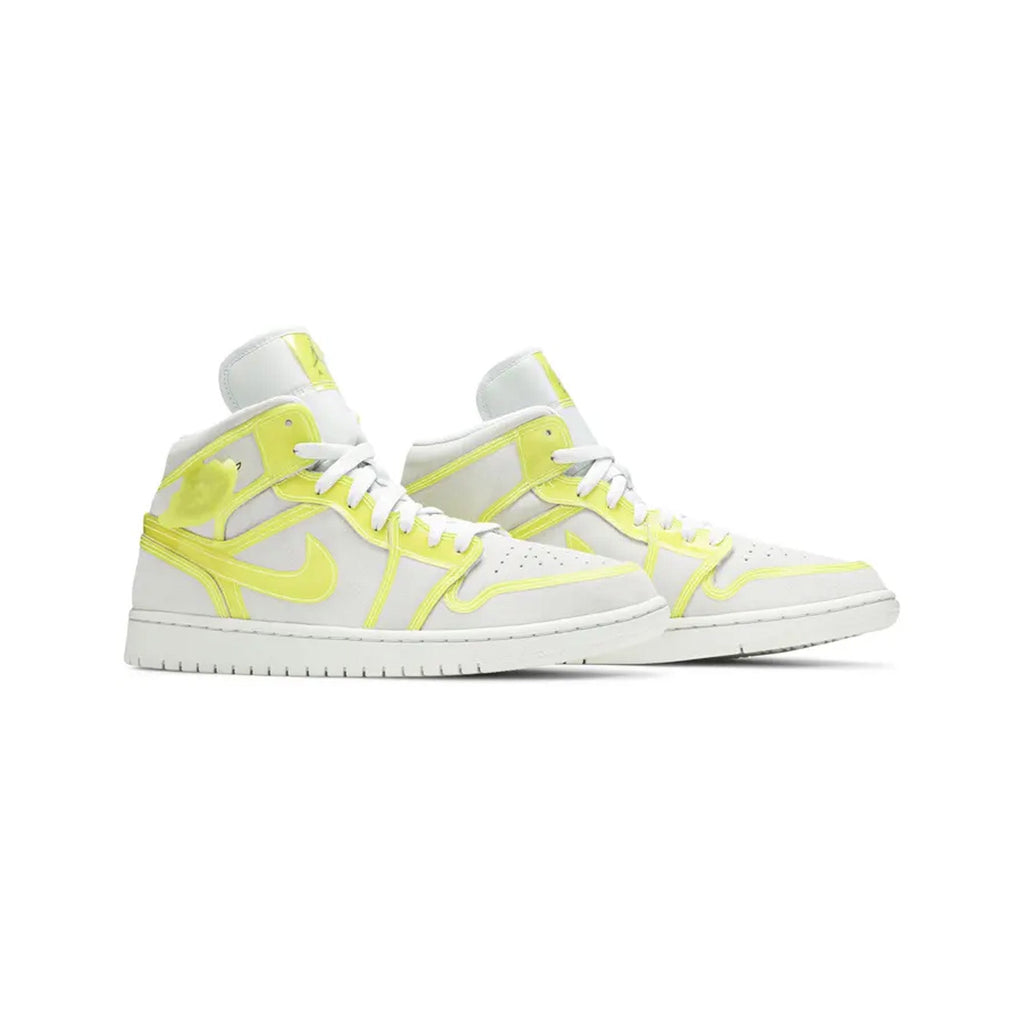 Air Jordan 1 Mid LX 'Off White Opti Yellow' W