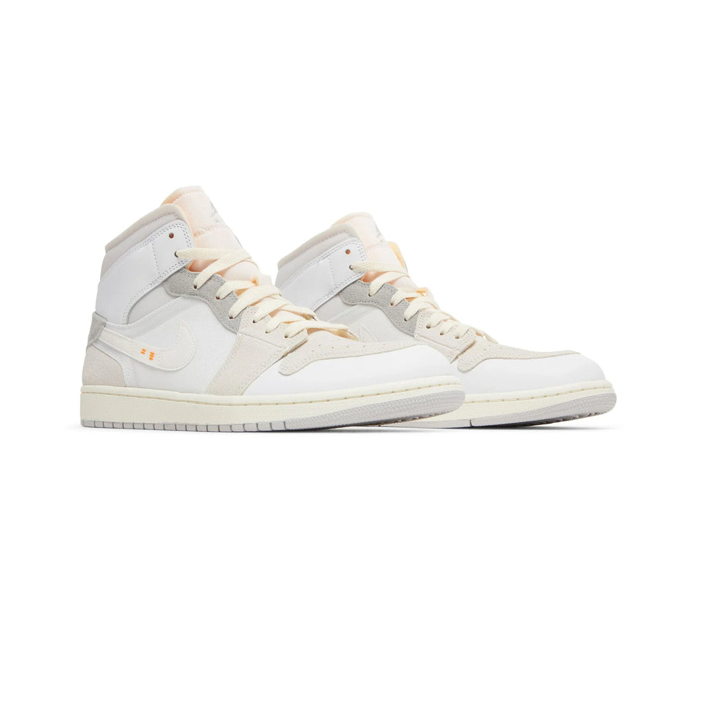 Air Jordan 1 Mid SE Craft 'Inside Out White Grey' (2022)