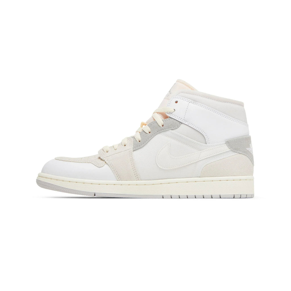 Air Jordan 1 Mid SE Craft 'Inside Out White Grey' (2022)