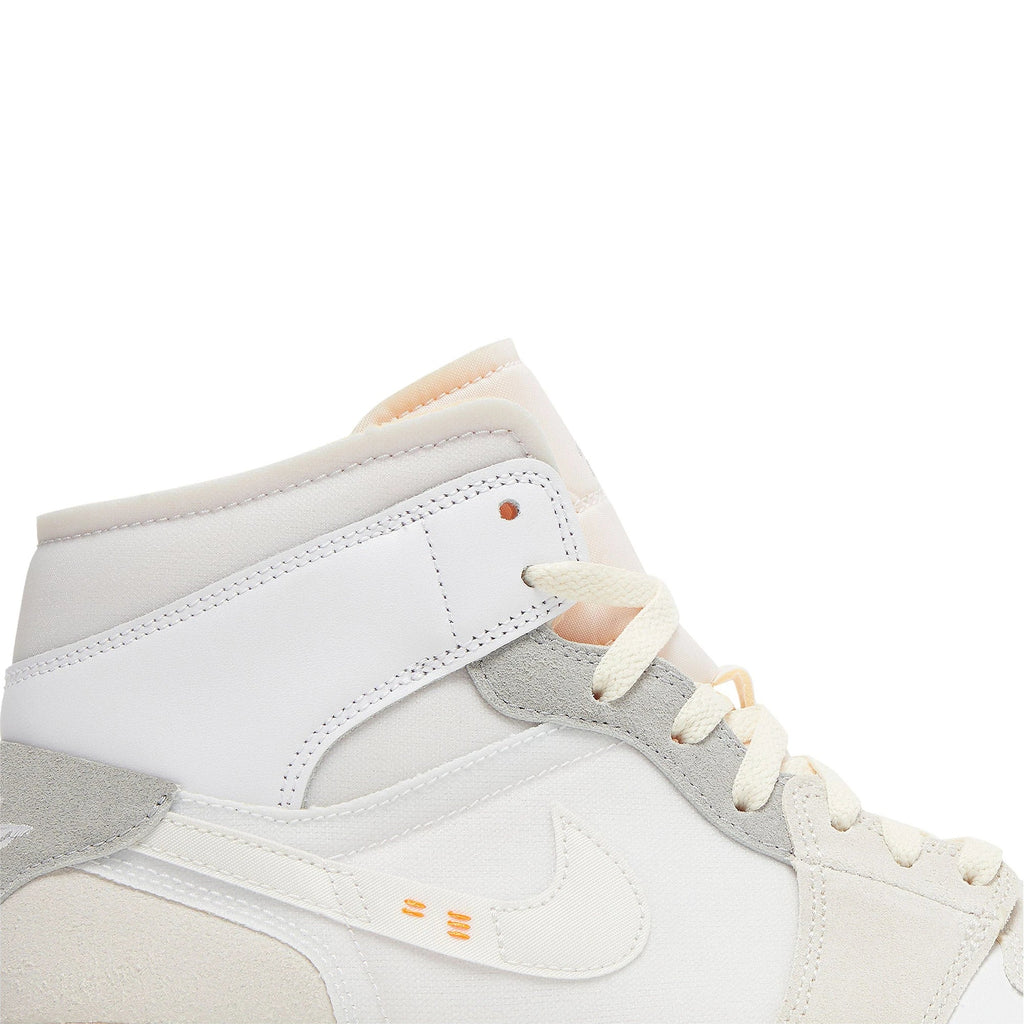 Air Jordan 1 Mid SE Craft 'Inside Out White Grey' (2022)