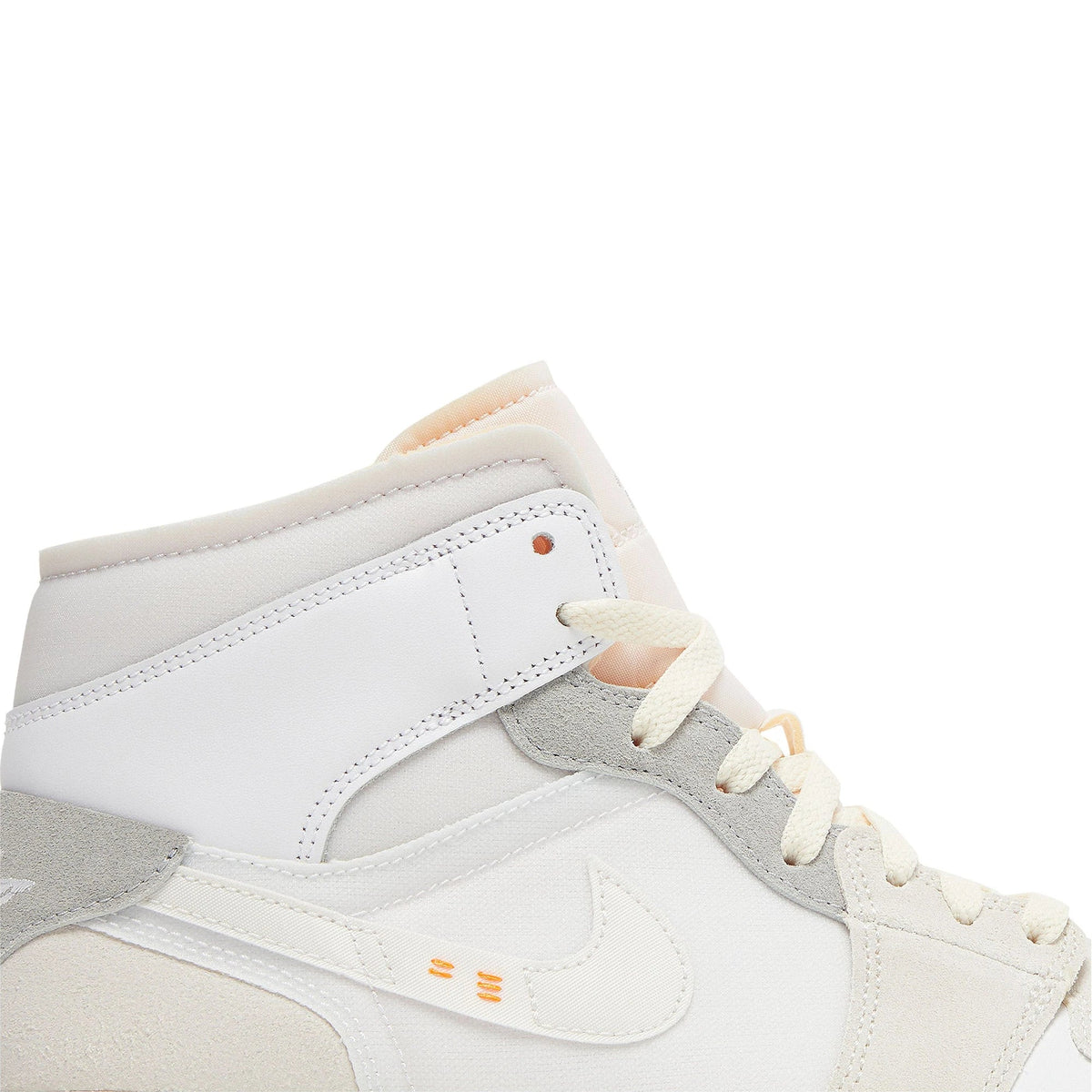 Air Jordan 1 Mid SE Craft 'Inside Out White Grey' (2022)