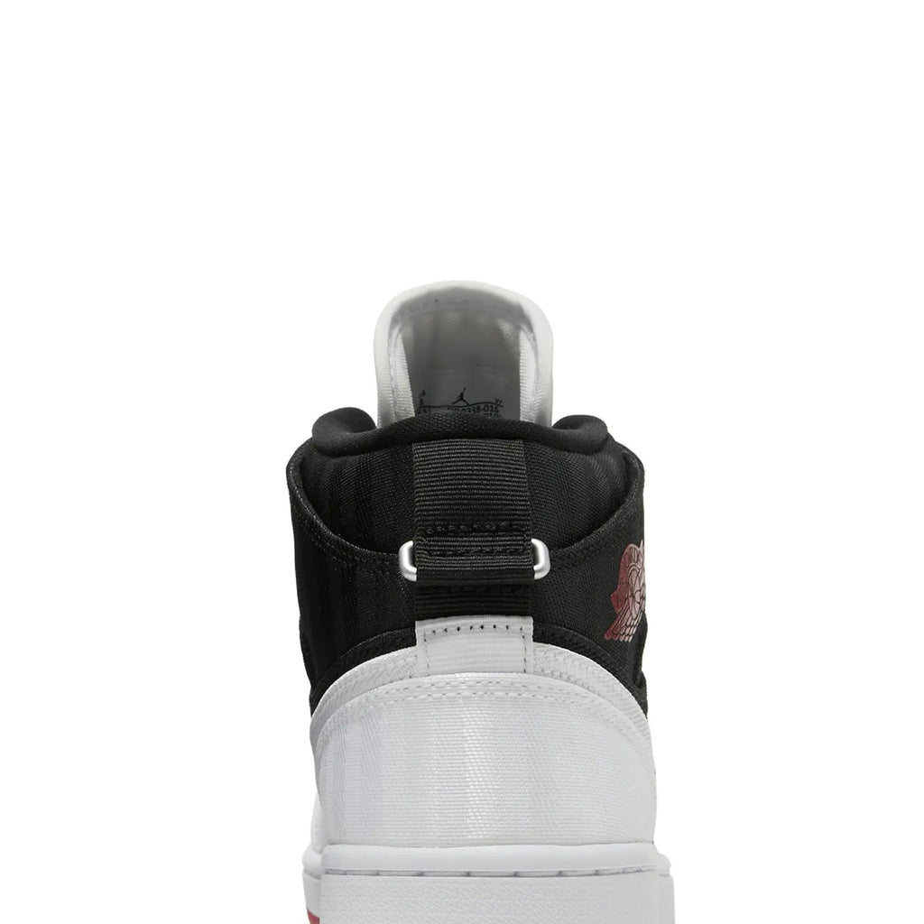 Air Jordan 1 Mid SE Utl 'White Black Red' (2021)