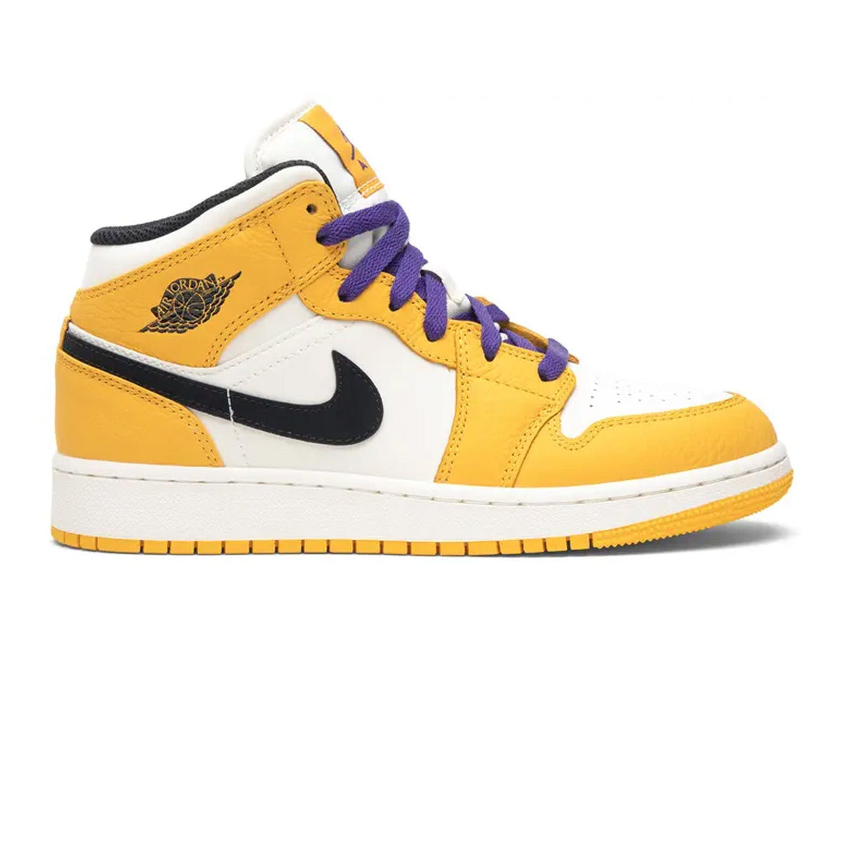 Air Jordan 1 Mid SE 'Lakers' GS