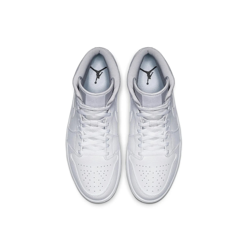 Air Jordan 1 Mid 'Triple White' (2019)