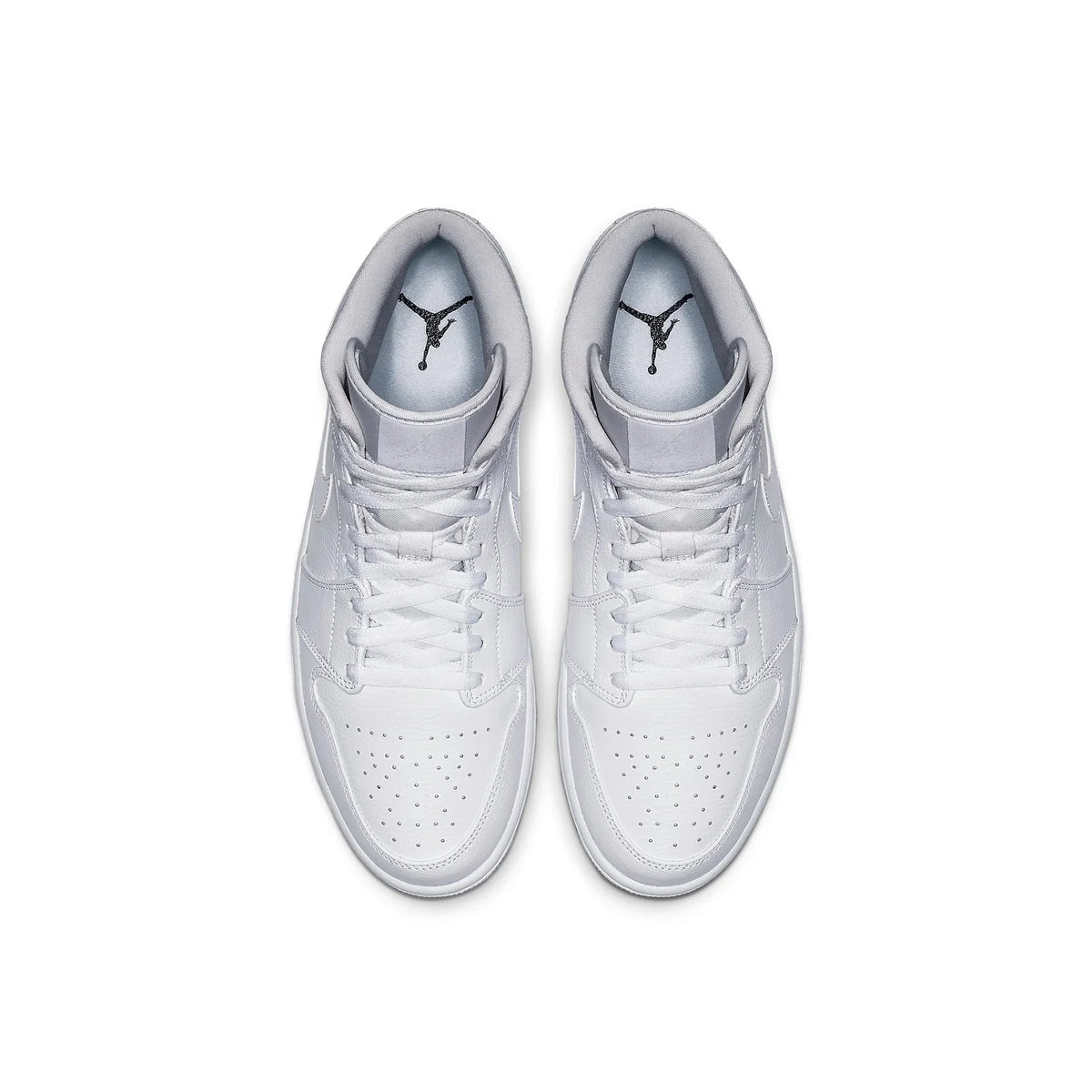 Air Jordan 1 Mid 'Triple White' (2019)