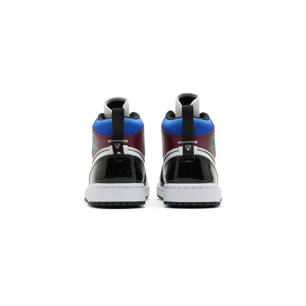 Air Jordan 1 Mid W SE 'Black White Multi-Color'