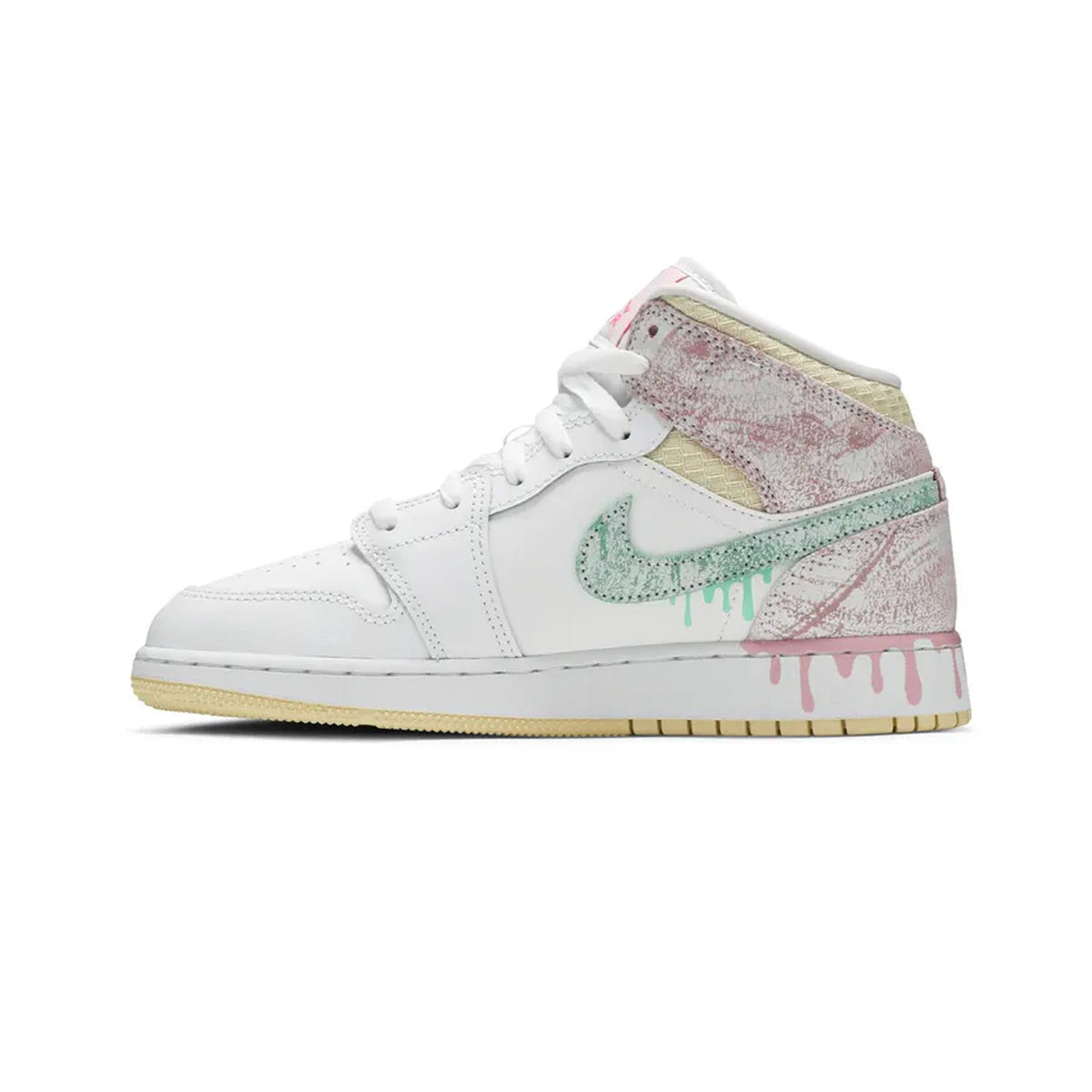 Air Jordan 1 Mid 'Paint Drip' GS