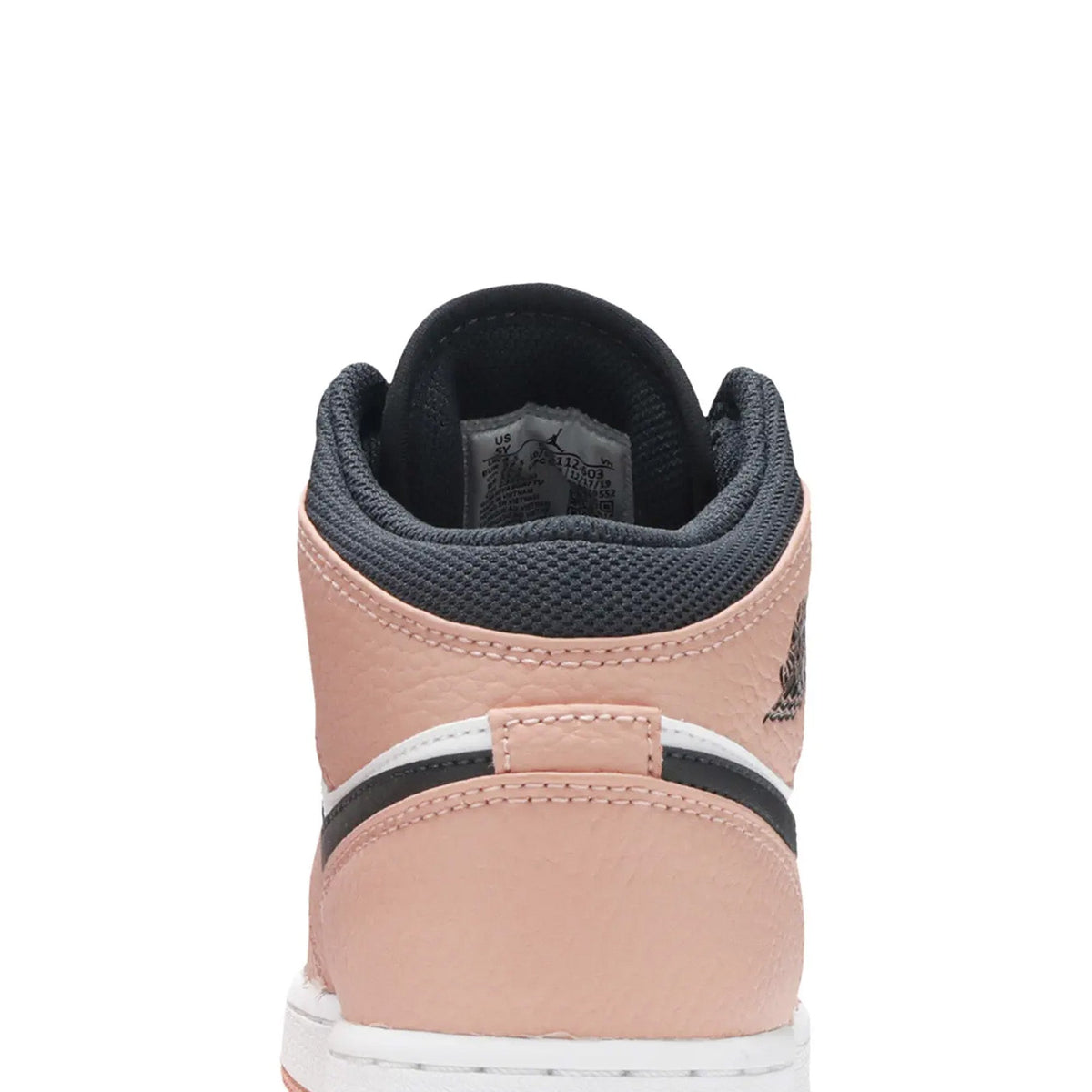 Air Jordan 1 Mid 'Pink Quartz' GS