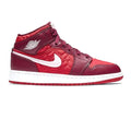Air Jordan 1 Mid 'Red Quilt' GS