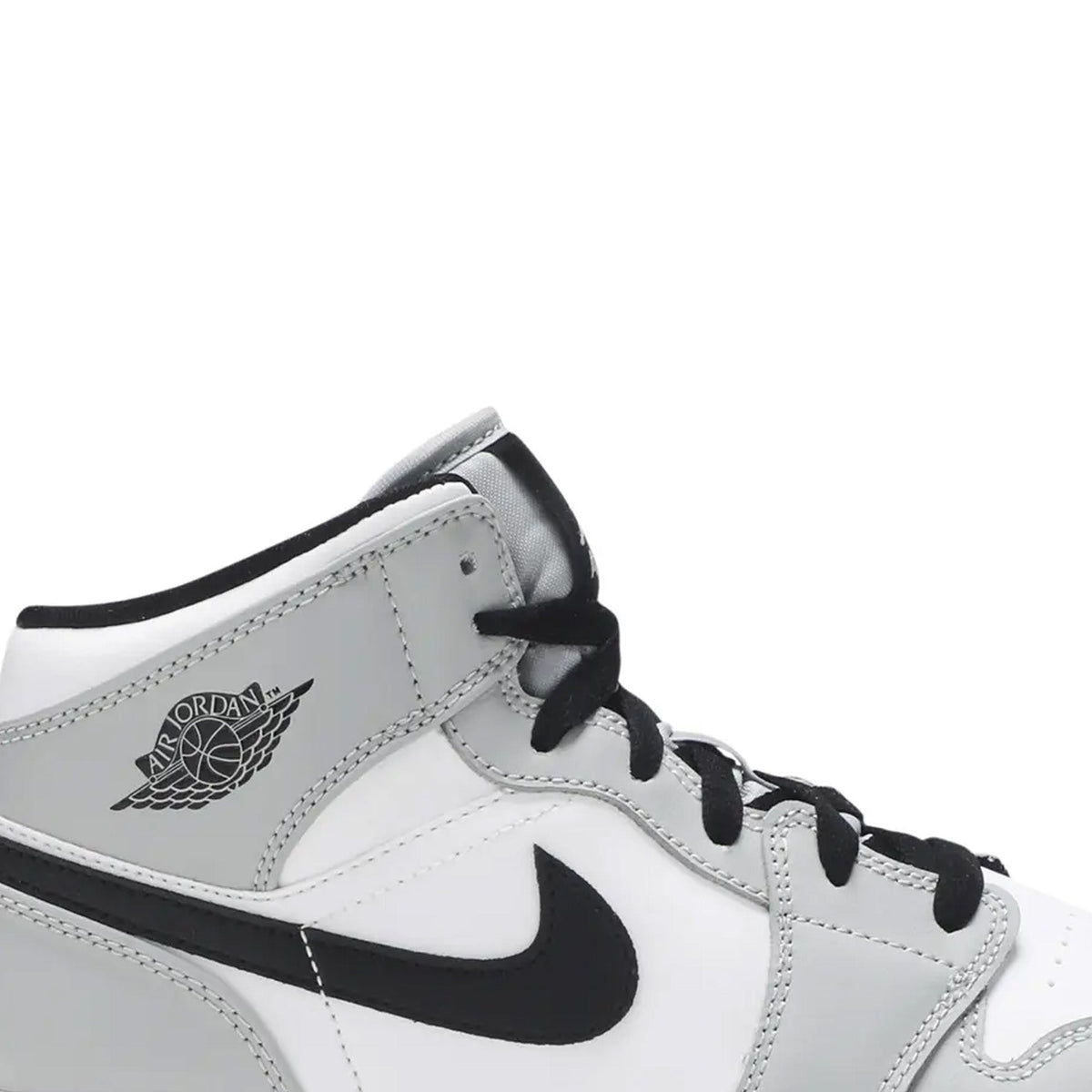 Air Jordan 1 Mid 'Smoke Grey' GS