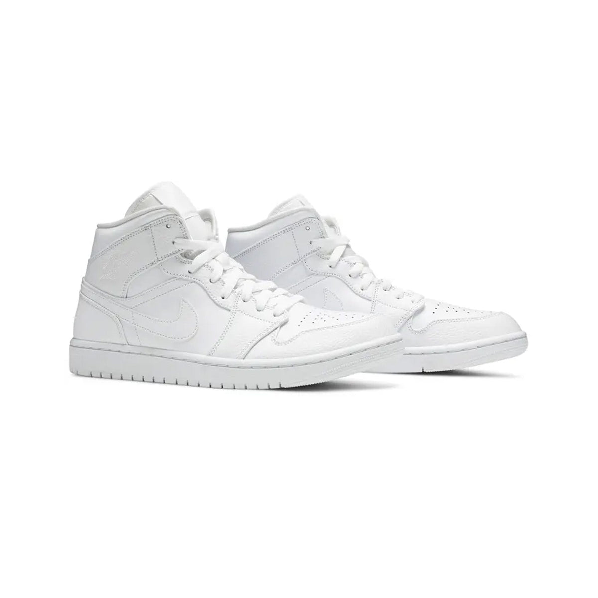 Air Jordan 1 Mid 'Triple White' (2020 / 2021)
