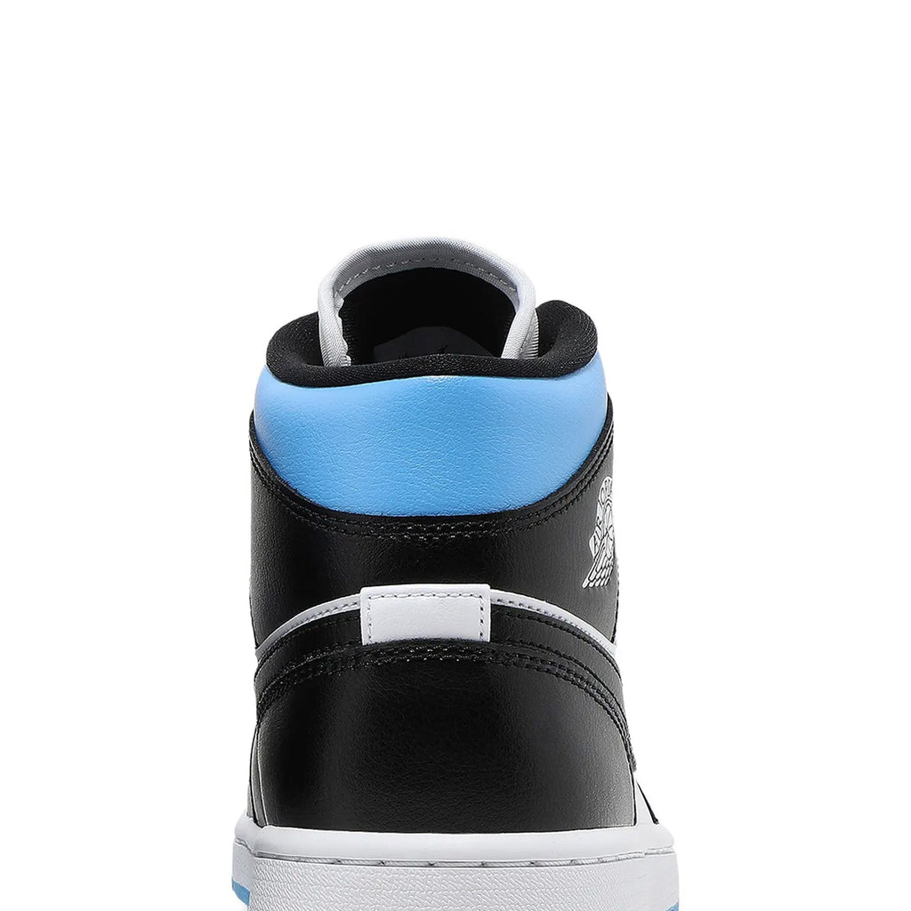 Air Jordan 1 Mid 'University Black White' W