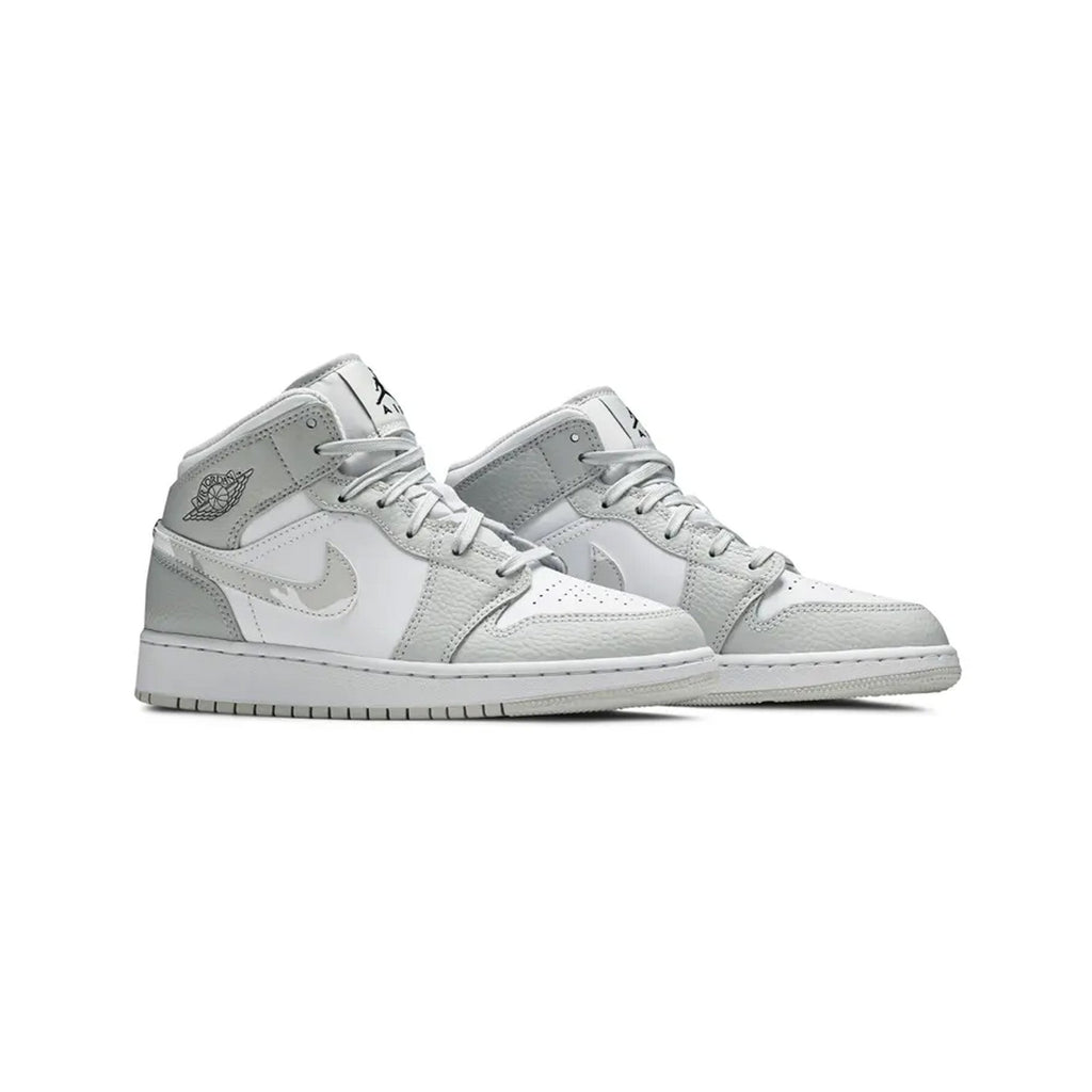 Air Jordan 1 Mid 'White Camo' GS