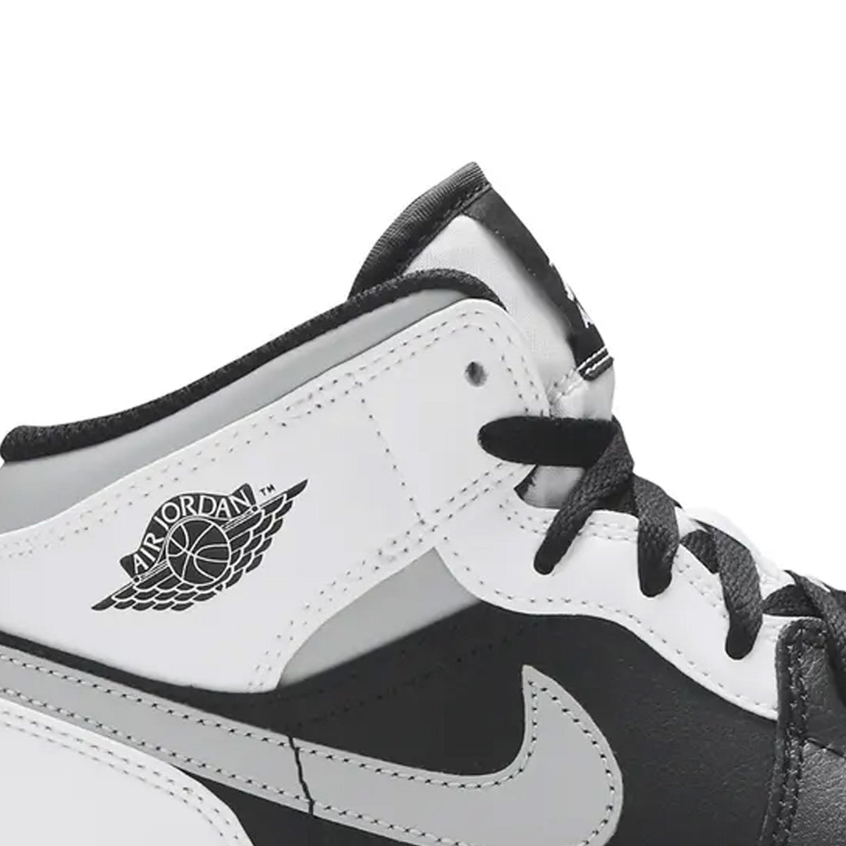 Air Jordan 1 Mid 'White Shadow' GS
