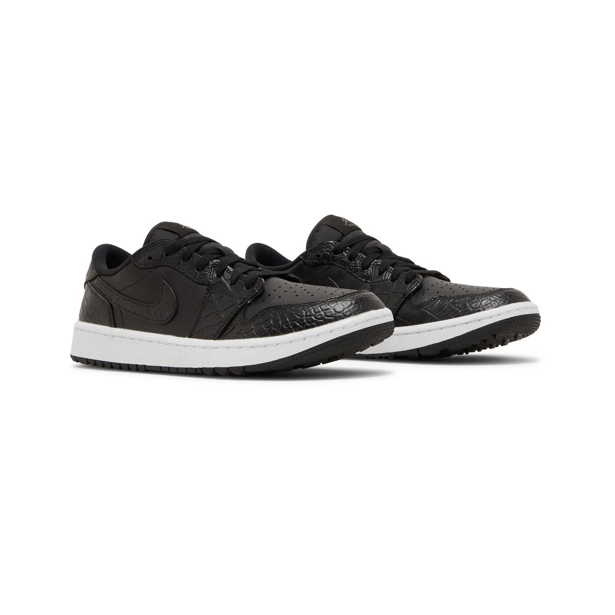 Air Jordan 1 Retro Low Golf 'Black Croc' (2023)