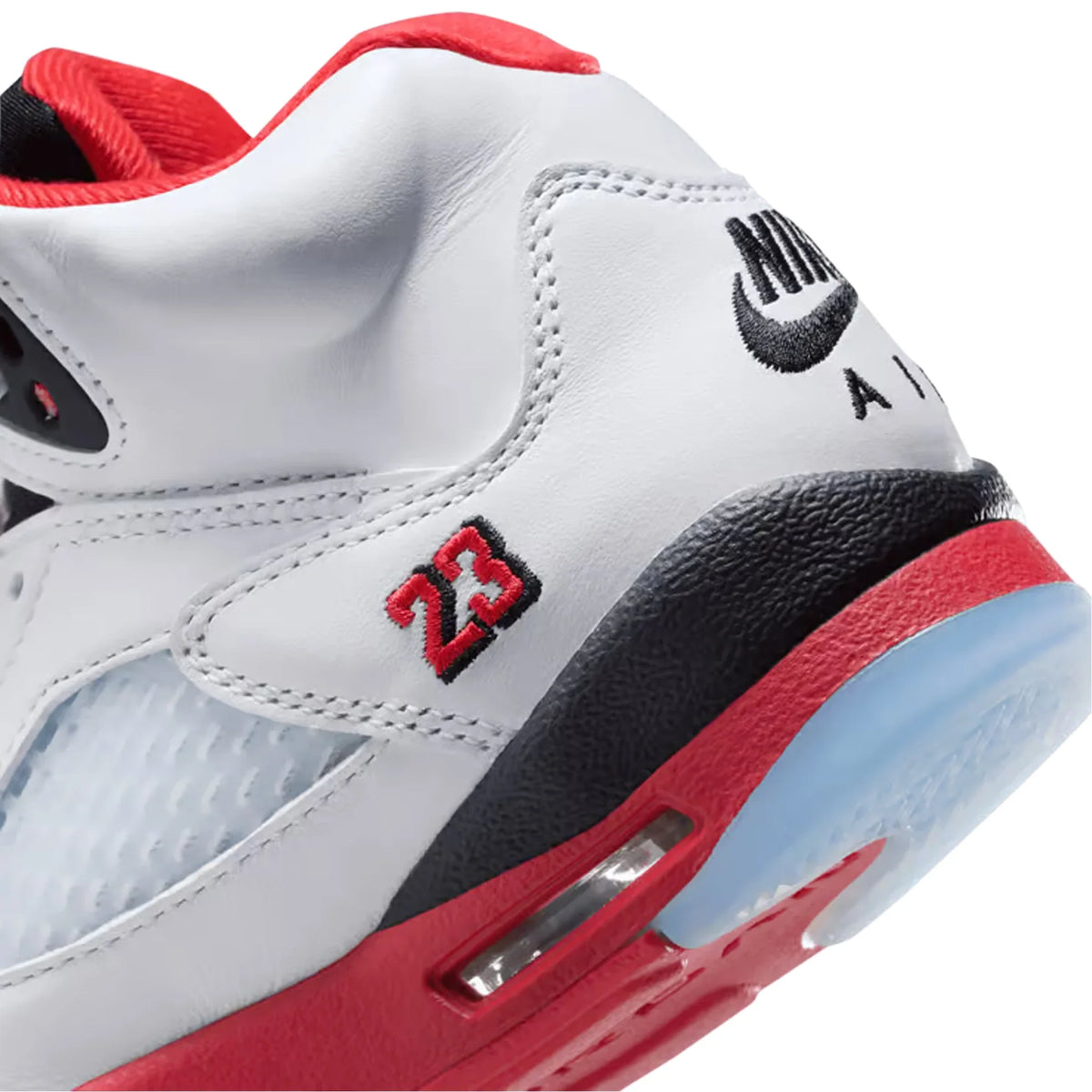 Air Jordan 5 Retro 'Fire Red Black Tongue' GS (2025)