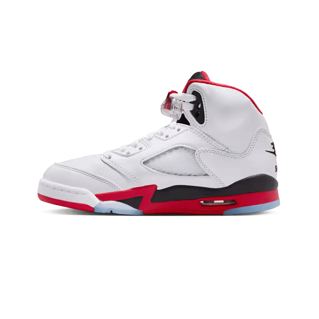 Air Jordan 5 Retro 'Fire Red Black Tongue' GS (2025)