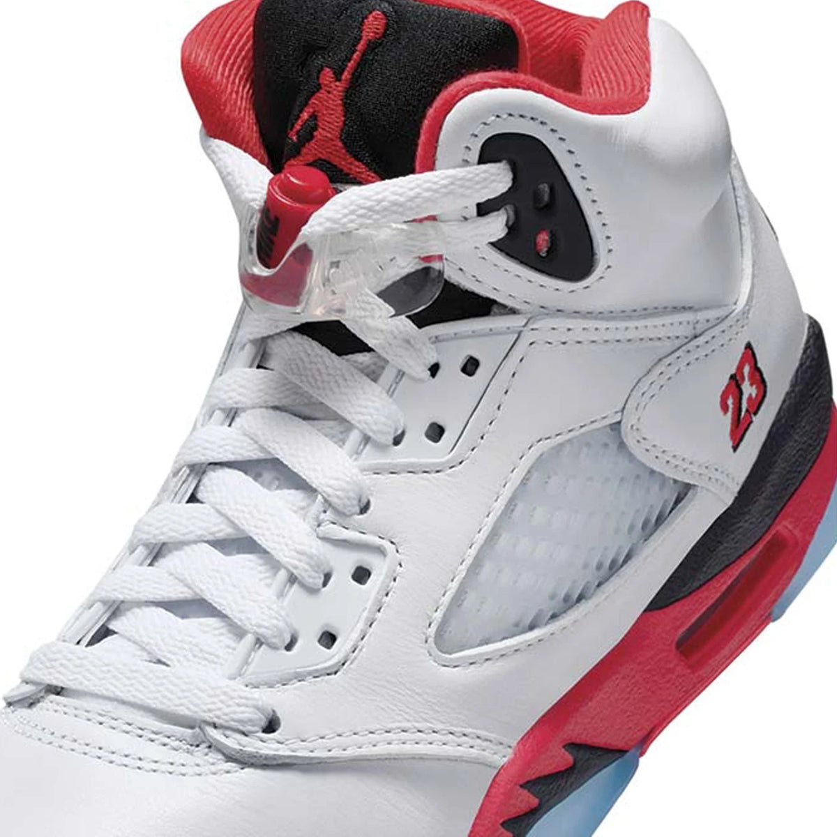 Air Jordan 5 Retro 'Fire Red Black Tongue' GS (2025)