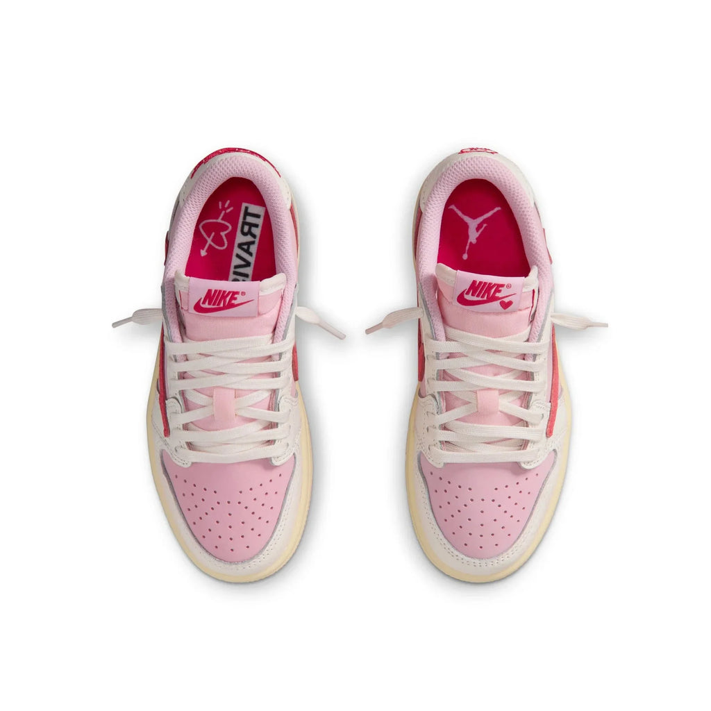 Air Jordan x Travis Scott 1 Retro Low OG 'Sail Tropical Pink' PS (2026)