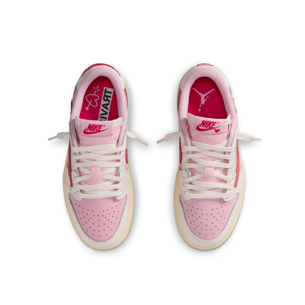 Air Jordan x Travis Scott 1 Retro Low OG 'Sail Tropical Pink' PS (2026)