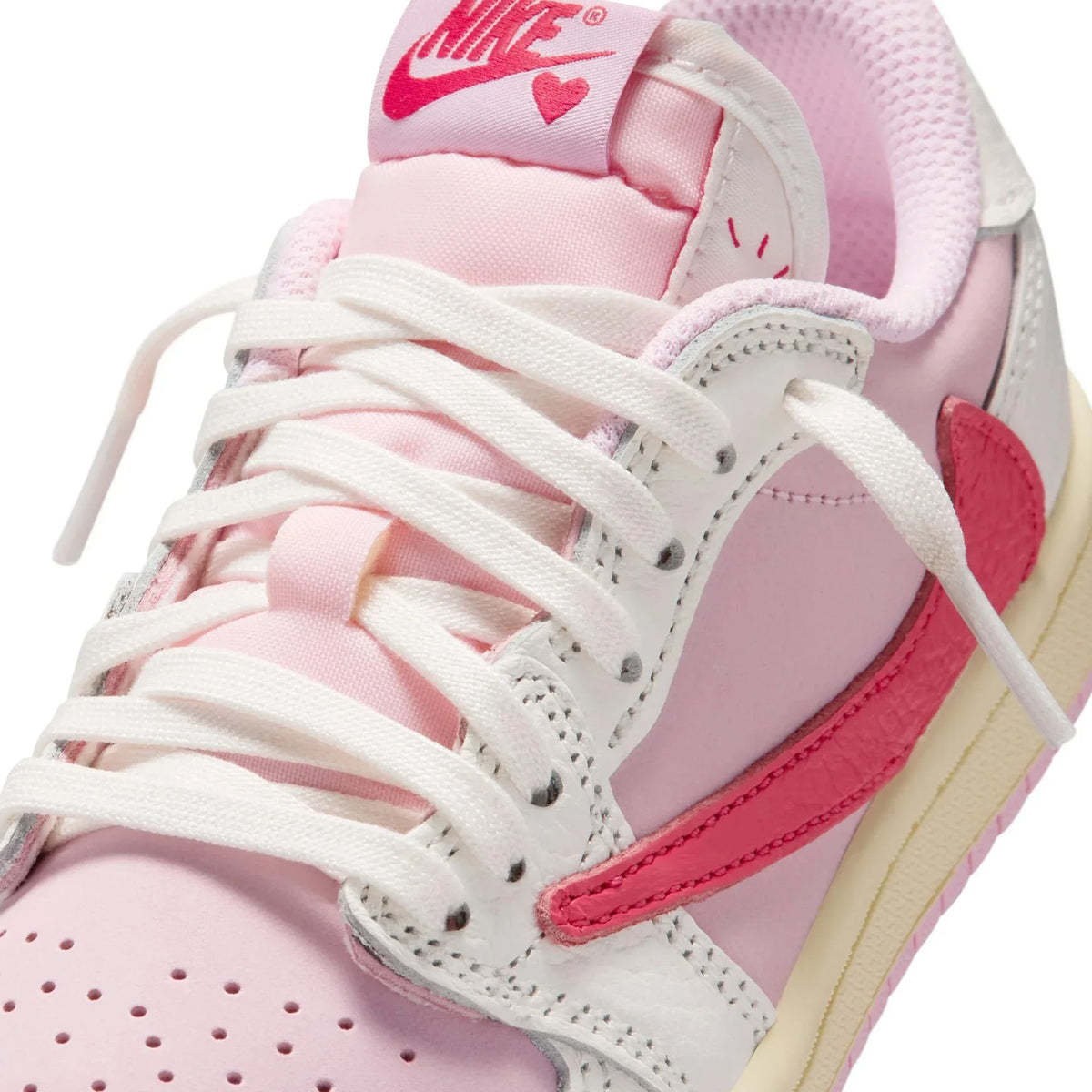 Air Jordan x Travis Scott 1 Retro Low OG 'Sail Tropical Pink' PS (2026)